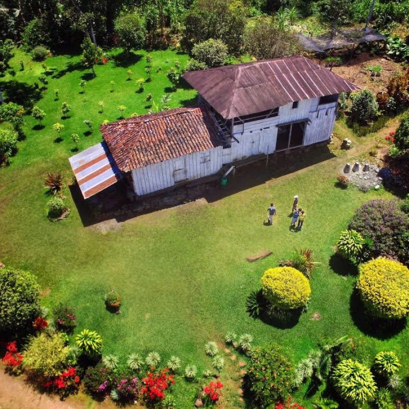 Finca el Piura desde al aire